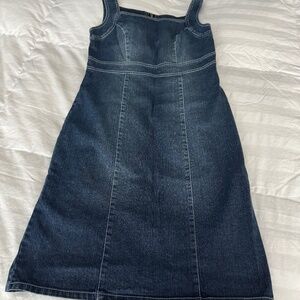 Size 8 denim dress by AB studio in excellent condition